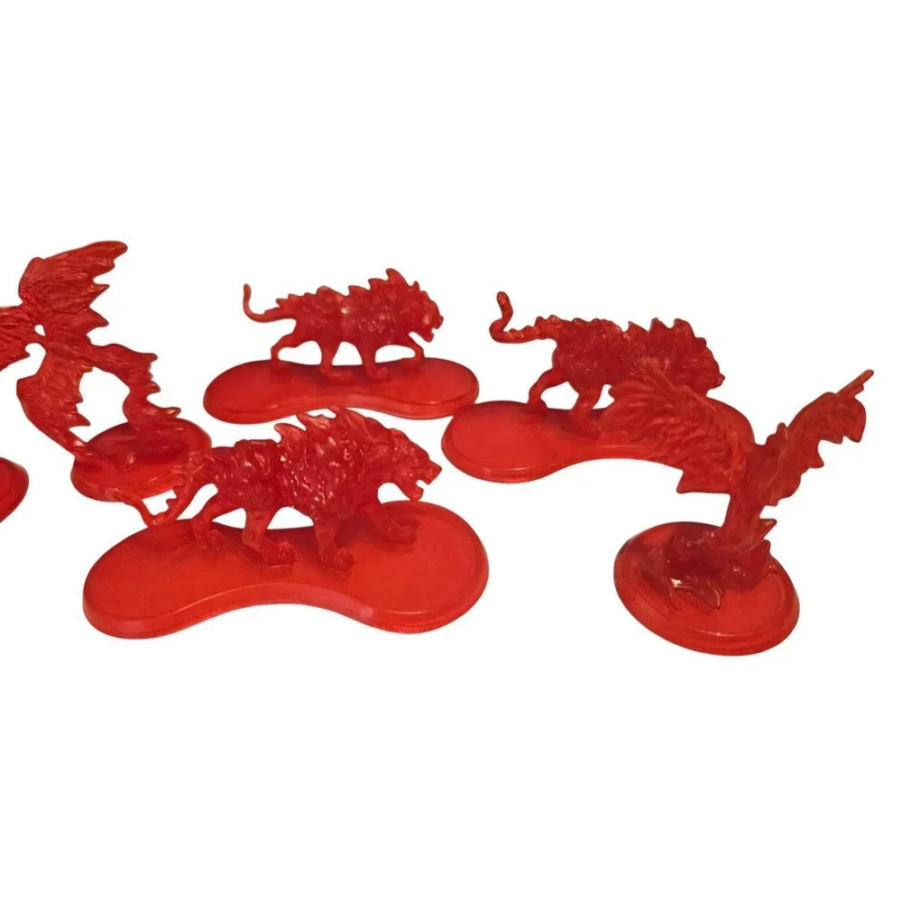 Magic The Gathering Game Arena of the Planeswalkers 10 Replacement Red Figures